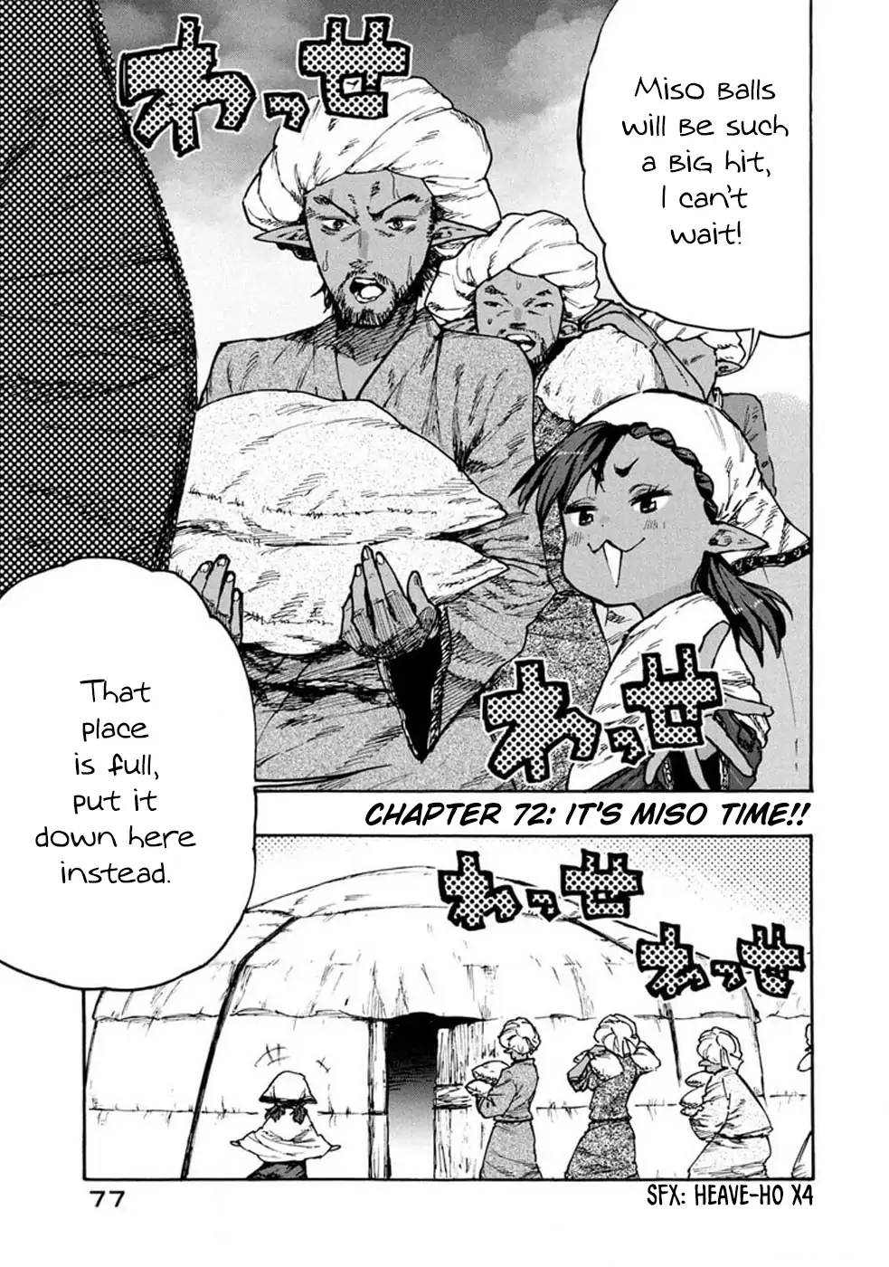 Mazumeshi Elf to Yuboku gurashi Chapter 72 3